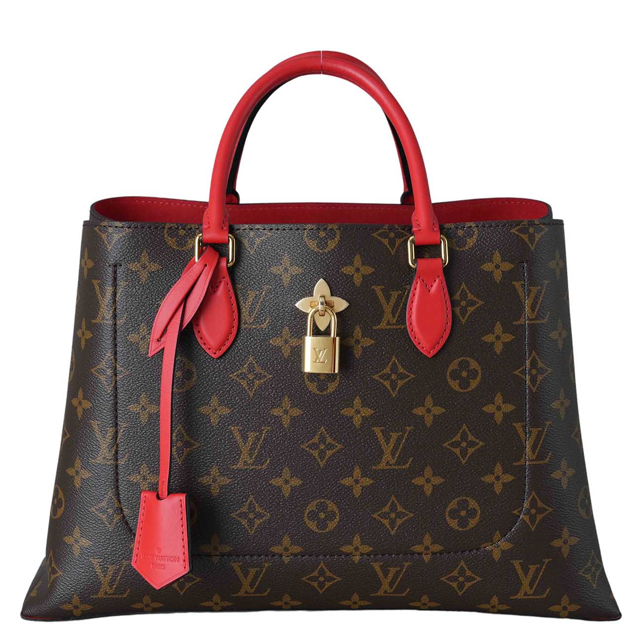 LOUIS VUITTON(USED)루이비통 M43553 모노그램 플라워 토트 겸 숄더백